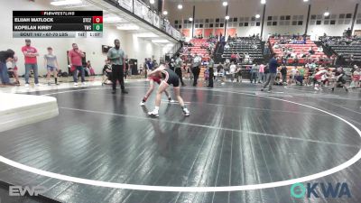 67-70 lbs Rr Rnd 3 - Elijah Matlock, Sallisaw Takedown Club 2 vs Kopelan Kirby, Tahlequah Wrestling Club