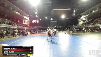 113 lbs Champ. Round 1 - Syris Olsen, Amador vs Tristan Pappas, Whitney