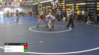 138 lbs Prelims - Will Kail, Peters Township vs Caden Stout, St. Clairsville-OH