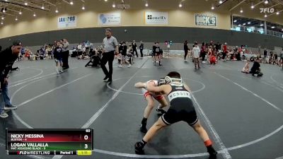 60 lbs Round 2 (6 Team) - Logan Vallalla, Mat Assassins Black vs Nicky Messina, Buxton