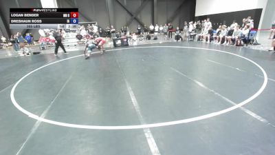285 lbs Logan Bender, Minnesota Blue vs Dreshaun Ross, Iowa