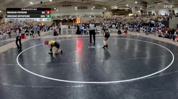 107 lbs Semis & 1st Wb (8 Team) - Brooke Estopore, Bradley Central High School vs Reagan Patrum, Riverdale High School