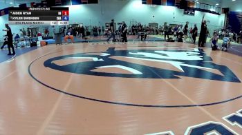 175 lbs 5th Place Match - Kyler Swensen, Caliber Wrestling Academy vs Aiden Ryan, Beach Boyz