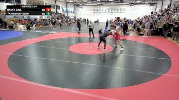 197 lbs Champ. Round 2 - Hadyn Ball, Wabash vs Cameron Crisp, Manchester