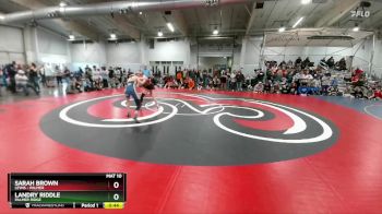 105 lbs Cons. Round 6 - Sarah Brown, Lewis - Palmer vs Landry Riddle, Palmer Ridge