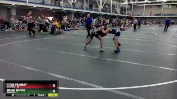 88 lbs Round 6 (8 Team) - Titus Feagley, Rampage vs Brian Danbe, RedNose