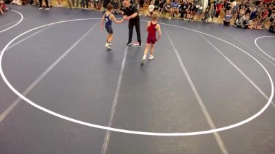 78 lbs Cons. Round 3 - Charlie Novak, Pinnacle vs Jax Kleespie, GunSmoke Wrestling Club