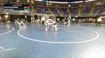 135 lbs Quarterfinal - Sawyer Blomgren, Pennridge vs Koda Kuzma, Corry