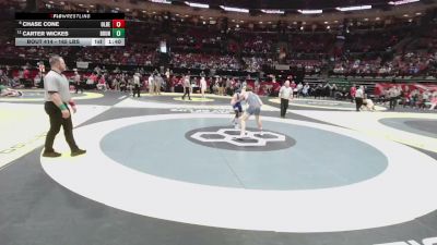 165 lbs Champ. Rd Of 16 - Carter Wickes, Brunswick vs Chase Cone, Olen. Berlin