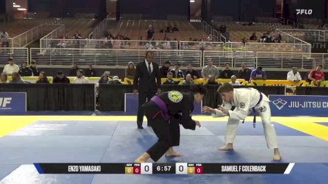 Samuel F Colenback vs Enzo Yamasaki 2025 Pan Jiu Jitsu IBJJF Championship