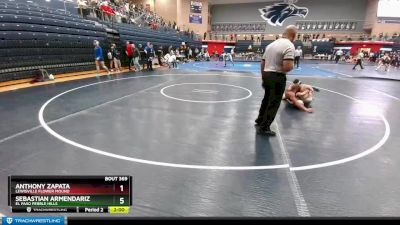 150 lbs Champ. Round 1 - Shane Bookbinder, Dripping Springs vs Carson Deike, Comal Smithson Valley