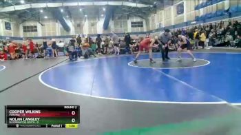 102 lbs Round 2 (4 Team) - Cooper Wilkins, Portage vs Nolan Langley, Bloomington South
