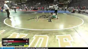 1 lbs Semifinal - Lionel Castro, Granger vs Cody White, Liberty Bell