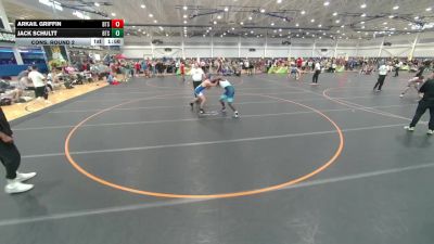 185 lbs Cons. Round 2 - Jack Schultt, Unattached vs Arkail Griffin, Beat The Streets-Chicago