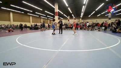 145 lbs Semifinal - Mackenzie Blue, Cowboy/Cowgirl Wrestling Club vs Sophia Avila, Rise Wrestling