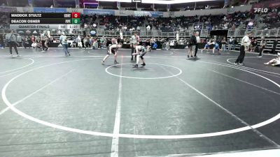110 lbs Quarterfinal - Maddox Stultz, Contenders Wr Ac vs Deacon Osner, Piper Pirates