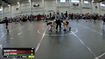 68 lbs Round 2 (10 Team) - Ethan Mitrisin, SHWA vs Kamden Doyle, OMP