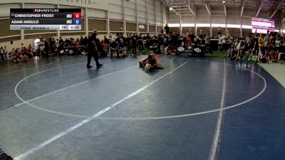 150 lbs Cons. Round 4 - Christopher Frost, Arizona vs Adam Angulo, Arizona