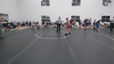 92 lbs Round 5 (6 Team) - Luke Pluchino, Taylor Hammers vs Brennan Reber, Keystone Krush