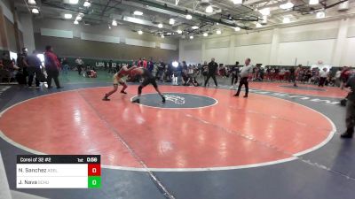 138 lbs Consi Of 32 #2 - Noah Sanchez, Adelanto vs Jaime Nava, Schurr