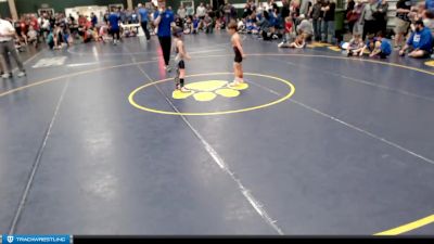 52-57 lbs Champ. Round 1 - Sawyer Isaacson, Superior Youth Wrestling vs Ridley Schneider, Fillmore Central