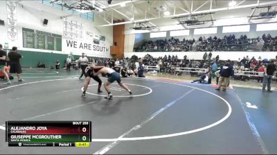 150 lbs Cons. Round 1 - Giuseppe McGrouther, Santa Monica vs Alejandro Joya, Calabasas