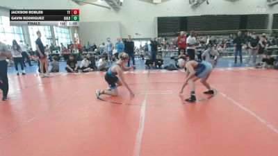 121 lbs Final - Jackson Robles, Team Tugman - MSC vs Gavin Rodriguez, All I See Is Gold Academy - MSC