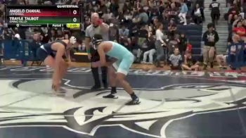 170 lbs Quarterfinal - Angelo Chahal, Centennial vs Trayle Talbot, Spring Valley