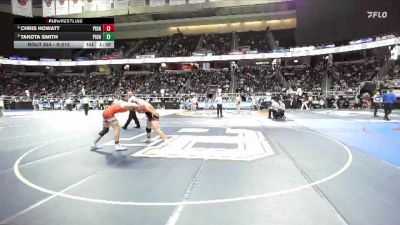 II-215 lbs Semifinal - Takota Smith, Pioneer vs Chris Howatt, Pioneer