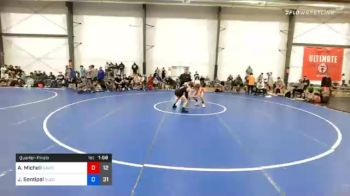 60 kg Quarterfinal - Aidan Micheli, Northampton Area WC vs Joe Sentipal, Quest 1