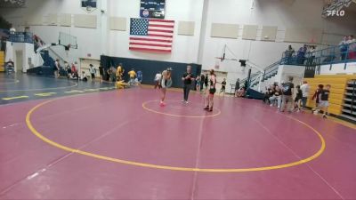 127-136 lbs Round 3 - Maythe Garay, Greybull/Riverside vs Audrey Schultz, Powell Middle School