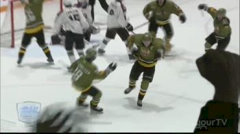 BUZZER BEATER: Ethan Procyzyn Scores Tying Goal For North Bay With 5.4 Seconds Remaining