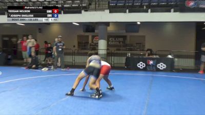 135 lbs 3rd Place Match - Teegan Nelson, Eastside United Wrestling Club vs Joseph Englese, ISI WC