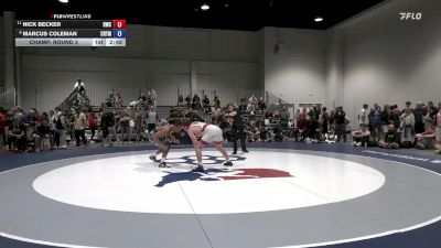 86 lbs Champ. Round 3 - Nick Becker, Ranger Wrestling Club vs Marcus Coleman, Cyclone RTC/ Titan Mercury Wrestling Club (TMWC)