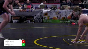 215 lbs Quarterfinal - Gavin Hannah, Brookville vs Cole Yonkin, Montoursville