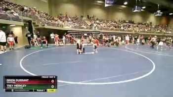 43 lbs Quarterfinal - Simon Durrant, Westlake vs Trey Merkley, Uintah Wrestling