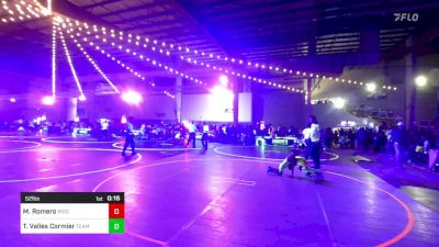 52 lbs Consolation - Malachi Romero, Ridge WC vs True Liam Valles Cormier, Team Aggression