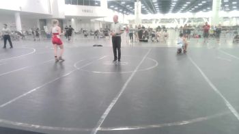 123 lbs Quarterfinal - Tinley Anderson, Nyssa Mat Club vs Brooklynn Garza, Red Wave Wrestling