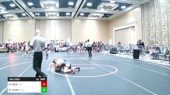 98 lbs Round Of 16 - Aaron Hare, LV Bear WC vs Declan Jones, Ascend Wr Acd