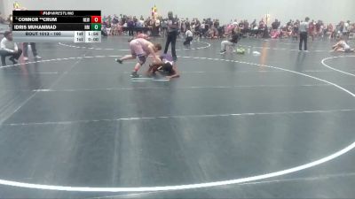 160 lbs Champ. Round 2 - Connor **Crum, Unattached vs Idris Muhammad, Northeast Magnet