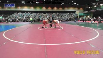 200 lbs Round Of 32 - Darius De Guzman-De Asis, SSF Gators vs Leonel Rosales, Wasco Wrestling