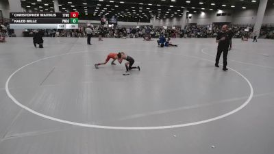 56 lbs Quarters - Christopher Waitkus, Team Tulsa Wrestling Club vs Kaleb Millz, Pomona Wrestling Club Colorado