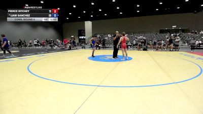 120 lbs Cons. Round 6 - Pierce Ritchey, TX vs Liam Sanchez, CO
