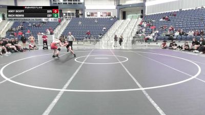 157 lbs 2nd Wrestleback (16 Team) - Joey Scott, South Paulding vs Rich Rewis, Coffee