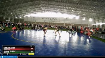 126 lbs Cons. Semi - Cache Olson, Westlake vs Joel Frazier, Lone Peak