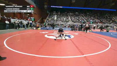 2A-132 lbs Semifinal - Marshall Redmond, Wright vs Landon Norman, Upton