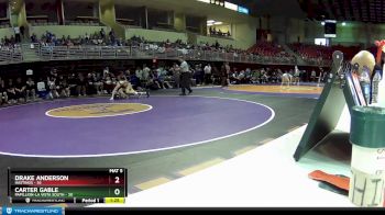 132 lbs Round 1 (6 Team) - Drake Anderson, Hastings vs Carter Gable, Papillion-La Vista South