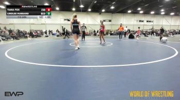 120 lbs Rr Rnd 5 - Tiana Fox, Storm Wrestling Center vs Lindlee Hubbard, Mojo 7-12