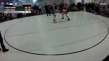 109 lbs Cons. Semi - Grady Maas, Wayne Wrestling Club vs Philip Streff, Underground Wrestling Club