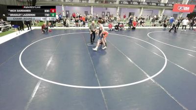 Junior Boys - 138 lbs Champ. Round 3 - Bradley Lazzerini, Team Tulsa Wrestling Club vs Nick Dardanes, Bear Cave Wrestling Club